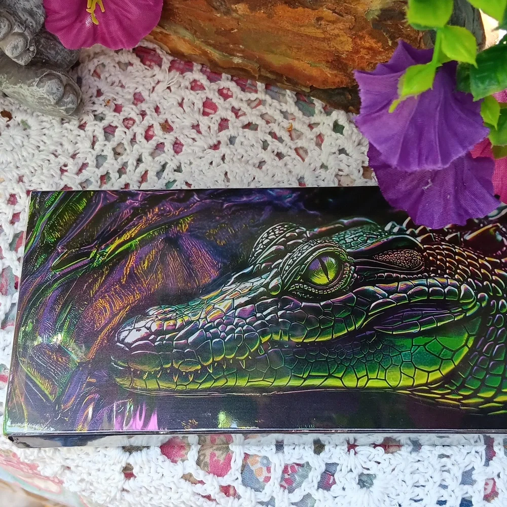 🆕️LIMITED EDITION🐊AMERICAN ALLIGATOR 12 COLOR HIGH PIGMENT EYESHADOW PALETTE